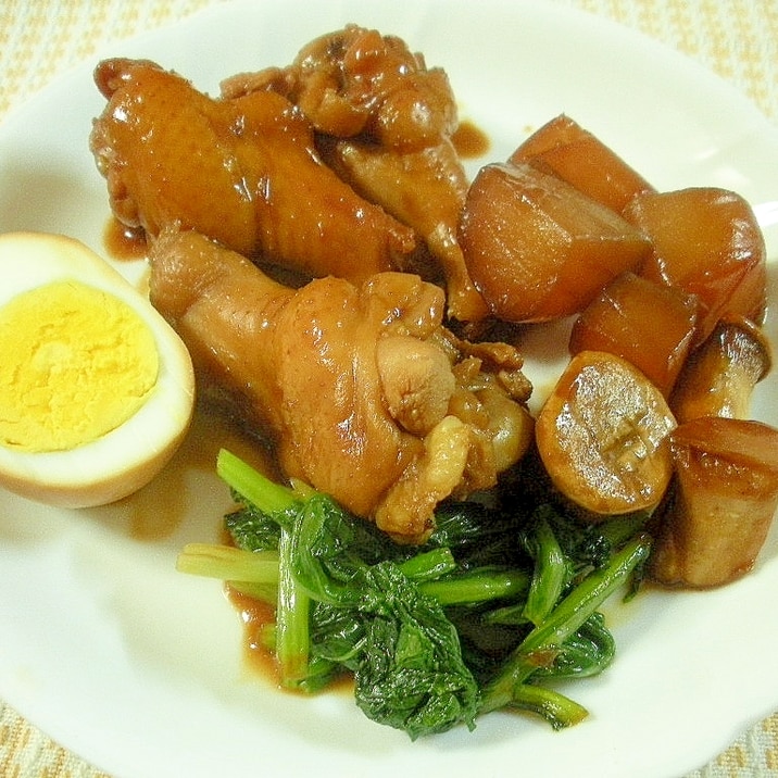 鶏手羽元の黒糖酢煮 レシピ 作り方 By Kojarin7 楽天レシピ